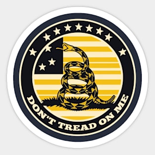 Dont Tread on Me Sticker